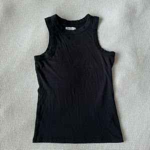 Madewell black tank top